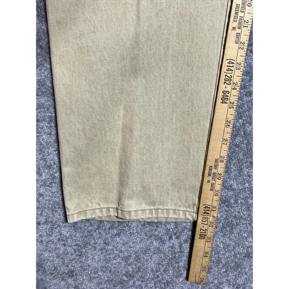 Timberland Weathergear Jeans Mens Size 38x32 Tan Denim Straight Leg Cotton - Picture 8 of 13